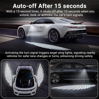 LED Angel Wing Car Door Light